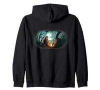 Star Wars The Mandalorian Ahsoka and Grogu Zip Hoodie