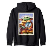 Star Wars: The Mandalorian and Grogu Bounty Hunter Card #31 Zip Hoodie