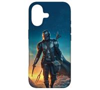 Star Wars The Mandalorian and Grogu Sunset Poster Case for iPhone 17