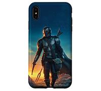 Star Wars The Mandalorian and Grogu Sunset Poster Case for iPhone XS Max