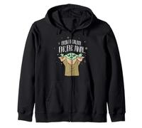 Star Wars: The Mandalorian Baby Yoda From A Galaxy Far Away Zip Hoodie