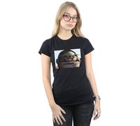Star Wars The Mandalorian Don´t Make Me Cotton T-Shirt In Black Black