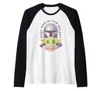 Star Wars The Mandalorian Father's Day Dad and Child Raglan Baseball Tee