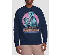 Star Wars The Mandalorian Flea Market Perfect Pair Sweatshirt, Navy Navy L