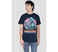 Star Wars The Mandalorian Flea Market Perfect Pair T-Shirt, Navy Navy 5XL
