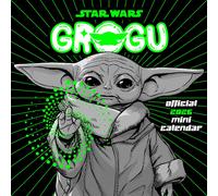 2026 CALENDAR STAR WARS THE MANDALORIAN GROGU MINI MONTH TO VIEW SQUARE WALL CALENDAR OFFICIAL PRODUCT