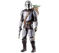 Star Wars The Mandalorian & Grogu Bounty Blaster, 28-cm Action Figure with Sound Effects & Phrases, Interactive Toys for Boys & Girls Ages 4+ - English version