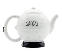 Star Wars The Mandalorian Grogu Ceramic Premium Teapot Star Wars White One Size