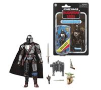 Star Wars The Vintage Collection The Mandalorian & Grogu, The Mandalorian & Grogu Deluxe 9.5-cm Collectible Action Figure