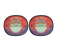 Star Wars The Mandalorian Grogu Desert Side Window Sunshade 2-Piece