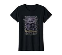 Star Wars: The Mandalorian Grogu Meditation Tarot Card T-Shirt, Women, Black, Small