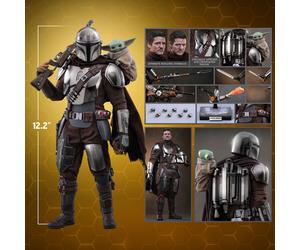 Star Wars: The Mandalorian & Grogu Movie Masterpiece Action Figure 1/6 The Mandalorian and Grogu 31 cm