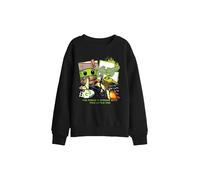 Star Wars The Mandalorian Grogu Racing Speeder Bike Kids Sweat, Black | Size: 9-11 Years Star Wars Black 9-11 Years