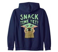 Star Wars The Mandalorian Grogu Snack Time Grogu Zip Hoodie