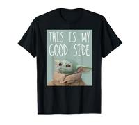Star Wars The Mandalorian Grogu This Is My Good Side Funny T-Shirt