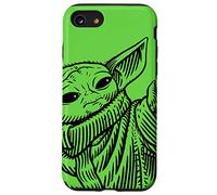 Star Wars The Mandalorian Grogu Using the Force Green Case for iPhone SE (2020) / 7 / 8