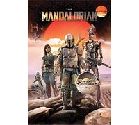 Star Wars The Mandalorian - Group Unisex Poster multicolour, Paper,