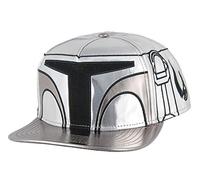 Star Wars The Mandalorian Hat Beskar Costume Helmet Embroidered Flatbill Snapback Hat Baseball Cap