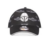 STAR WARS The Mandalorian Helmet Patch with Grogu All-over Print Cap
