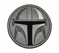 Ukonic Star Wars: The Mandalorian Helmet Round Area Rug | 52 Inches