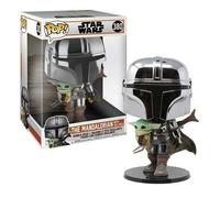 Star Wars The Mandalorian Holding The Child Oversized POP #380 Vinyl Figure