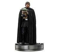 Star Wars The Mandalorian Luke Skywalker And Grogu The Child Art Scale Figure