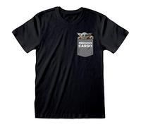 Star Wars The Mandalorian Mens The Child Precious T-Shirt, Black, S-5XL