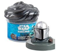 STAR WARS The Mandalorian Metallic Slime 8oz Star Wars Slime Pre-Made Slime Party Favors for Kids Perfect For Goodie Bags Desk Toys Star Wars Me