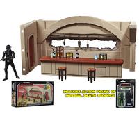 Star Wars The Mandalorian Nevarro Vintage Cantina Shootout Diorama Figure Set