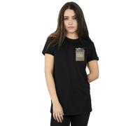 Star Wars The Mandalorian Precious Cargo Faux Pocket Cotton Boyfriend T-Shirt In Black Black XXXL