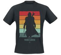 Star Wars: The Mandalorian Spectrum Mens Black T-Shirt