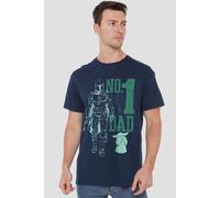 Star Wars Mando No. 1 Dad Unisex T Shirt, Navy, XXXXX-Large