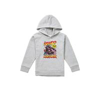 Star Wars - The Mandalorian Star Wars The Mandalorian Bounty Hunter Speed Bike Youth Kids Pull-Over Hoodie, Athletic Heather in Grey | Size: 5-6 Years Star Wars - The Mandalorian Grey 5-6 Years