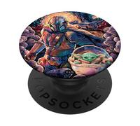 Star Wars The Mandalorian Starry Night Bounty Duo PopSockets Swappable PopGrip