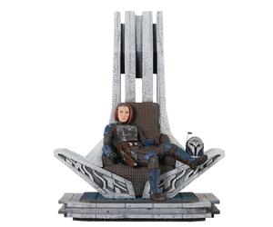Star Wars: The Mandalorian statuette Premier Collection 1/7 Bo-Katan Kryze on Throne 35cm