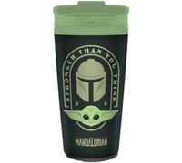 Star Wars: The Mandalorian Stronger Than You Think Metal Travel Mug