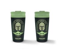 Star Wars The Mandalorian Stronger Than You Think Metal Travel Mug Boxed