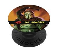 Star Wars The Mandalorian The Armorer Portrait PopSockets Swappable PopGrip