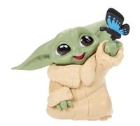 Star Wars: The Mandalorian - The Bounty Collection Grogu Toy Figure - Playing with Butterfly