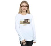 Star Wars The Mandalorian The Child Concept Art Sweatshirt In White White