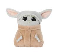 Star Wars The Mandalorian"The Child" Green, Tan Plush Character Toddler Blanket