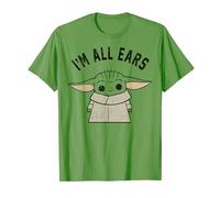 Star Wars The Mandalorian The Child I'm All Ears Outline T-Shirt