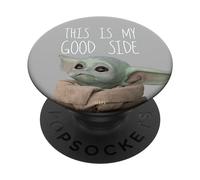 Star Wars The Mandalorian The Child This Is My Good Side PopSockets Swappable PopGrip