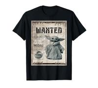 Star Wars The Mandalorian The Child Wanted Poster T-Shirt