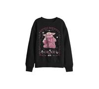 Star Wars - The Mandalorian The Mandalorian & Grogu Mystical Little Bounty Kids Sweat, Black | Size: 7-8 Years Star Wars - The Mandalorian Black 7-8 Years