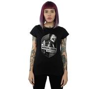 Star Wars The Mandalorian This Way Mando Shield Cotton T-Shirt In Black Black