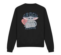 Star Wars: The Mandalorian Unisex Adult My Love Is Strong Baby Yoda Sweatshirt