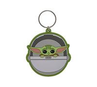 Star Wars: The Mandalorian Unisex Rk39061c Star Wars The Mandalorian Rubber Keyring Baby Yoda , Multicolored, 4 5 x 6 cm UK