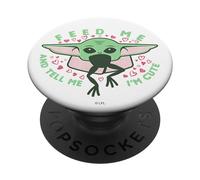 Star Wars: The Mandalorian Valentine's Day Grogu Feed Me PopSockets Adhesive PopGrip