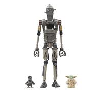 Star Wars: The Mandalorian Vintage Collection Action Figure 3-Pack IG-12, Grogu